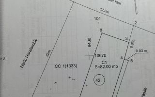 Teren 340 mp în zona centrală, strada Florilor, Iași – utilități la poartă - Poză 3