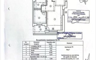 Apartament cu 2 camere / 58mp/ zona Tatarasi - Poză 10
