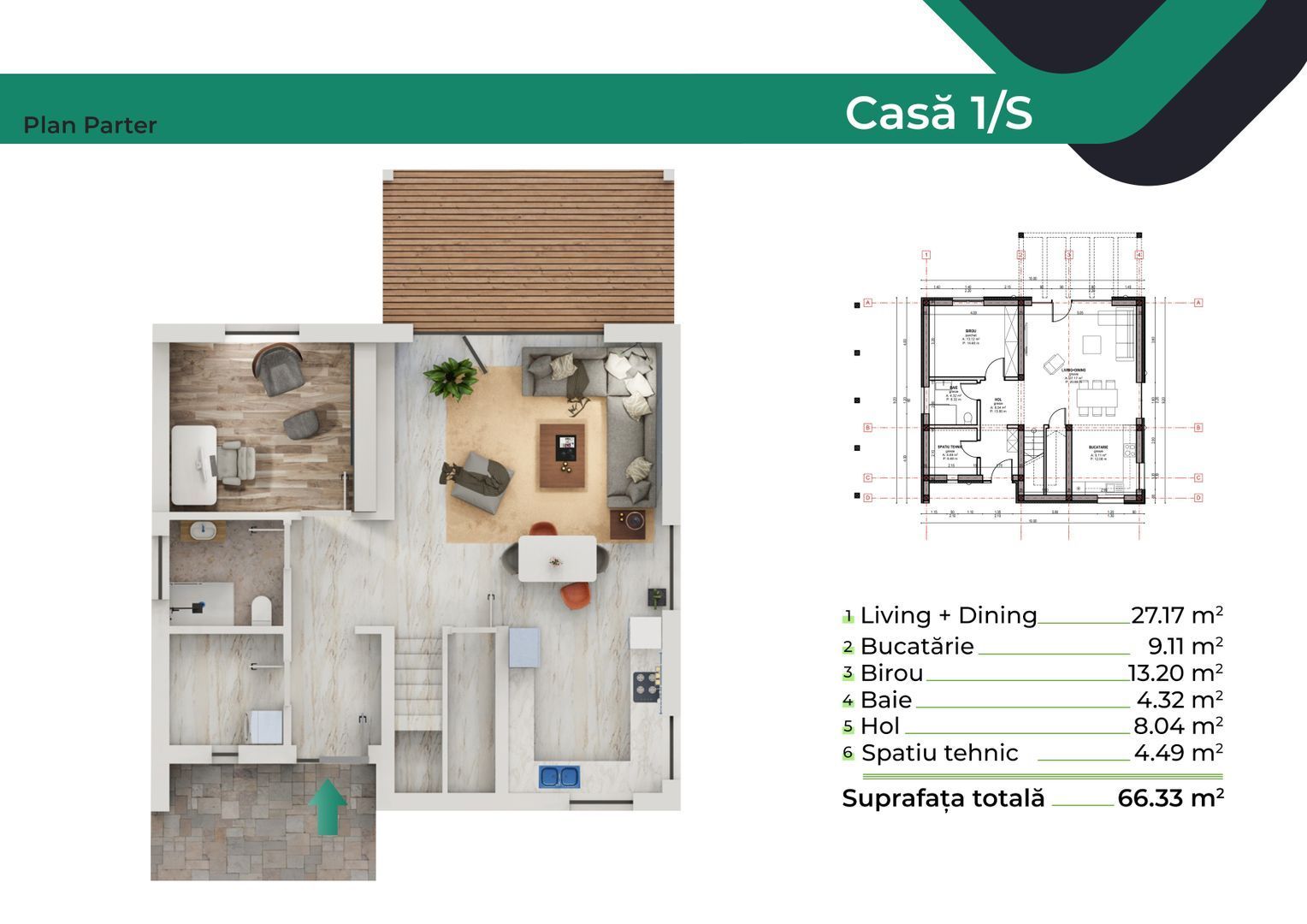 Casa individuala noua, moderna, INTABULATA- Sura Mica, Sibiu - Poză 10
