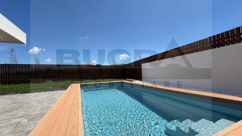 Casa unifamiliara de 170mp, teren 550mp, piscina, garaj, Sannicoara - Poză 2