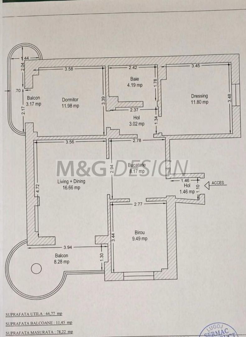 4 camere decomandat Aradului-Mall modelul mare - Poză 8