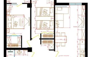 Vânzare, apartament, 3 camere, strada Calea Ieșilor, Buiucani - Poză 14