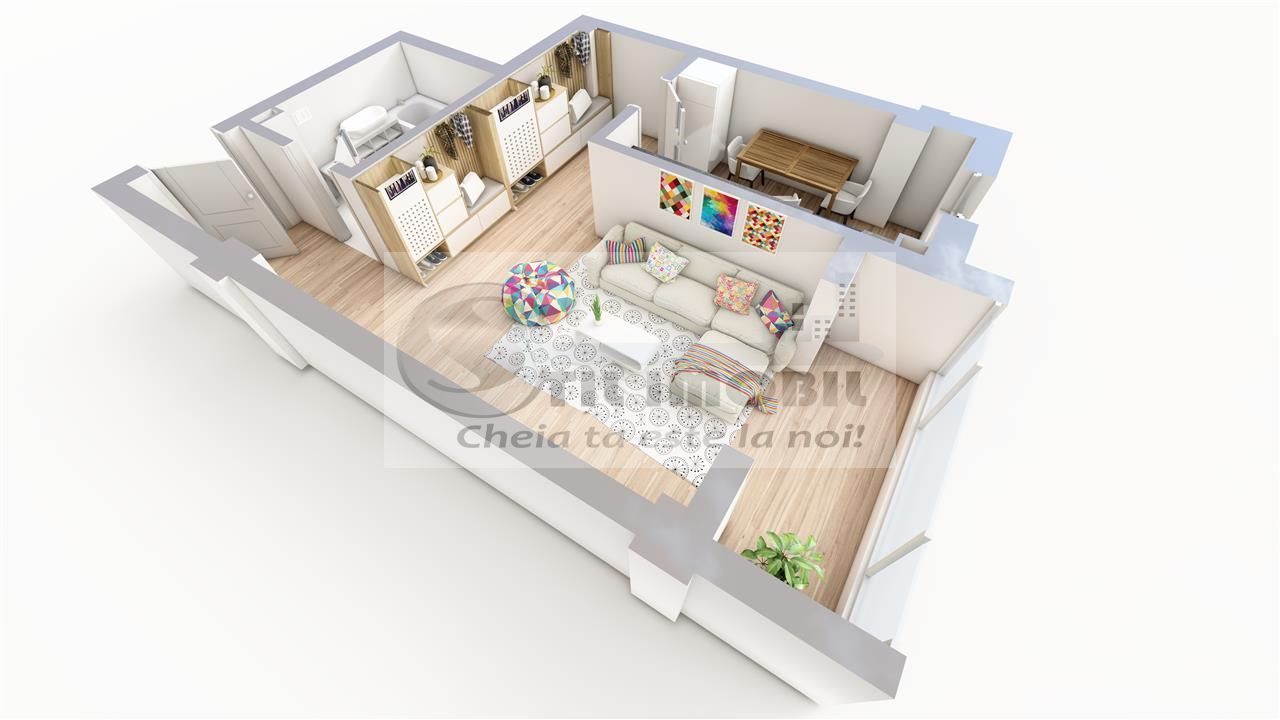 0 comision Apartament 1 camera 44mp lift Rond ERA-Valea Lupului - Poză 4