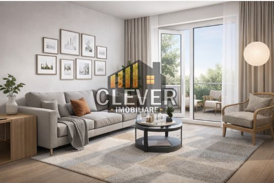 Ap 2 camere decomandat | Balcon 12 mp | Metrou 12 min - Poză 2