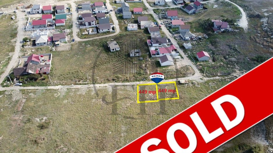 SOLD/ VANDUT Teren 449mp Valu lui Traian / Strada Amurgului - Poză 1