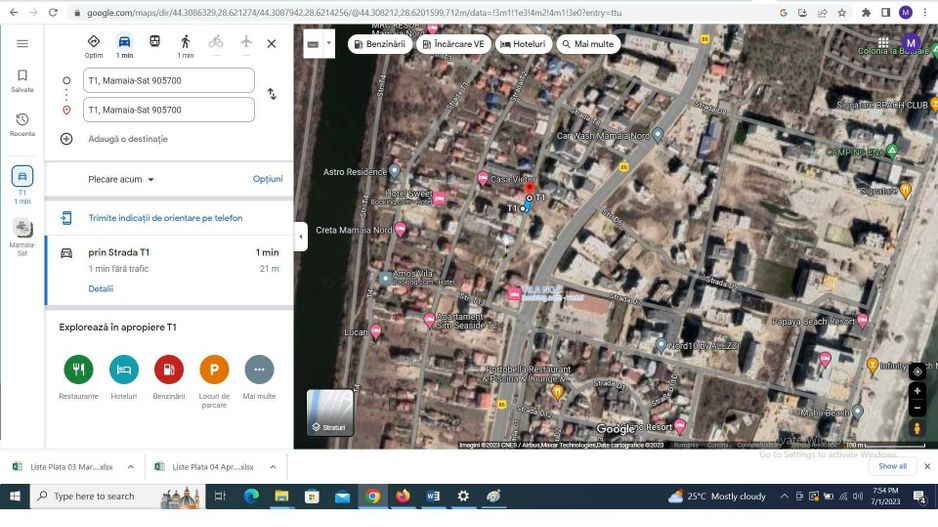 Vand Garsoniera Mamaia Nord, strada T 1 - Poză 1