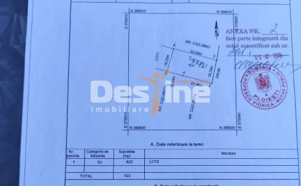 Teren intravilan  Paulesti 622 mp cc. - Poză 3