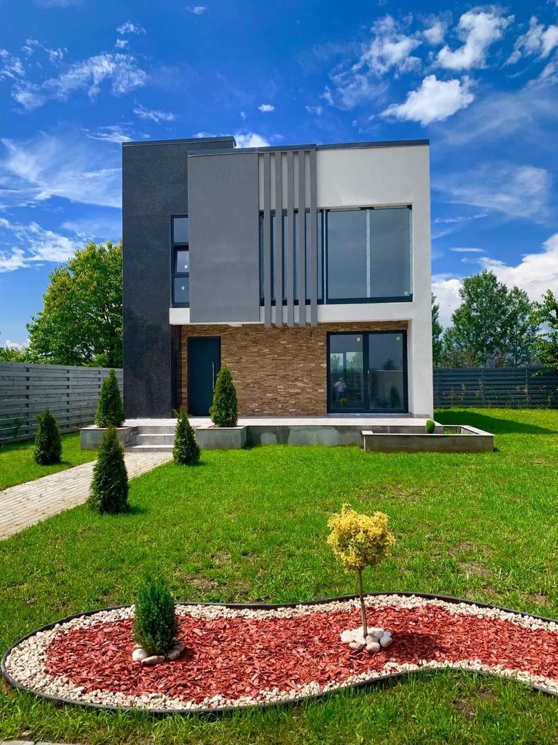 Vila LUX Parter+Etaj(stil mediteranean) in Stupini zona Plugarilor - Poză 1