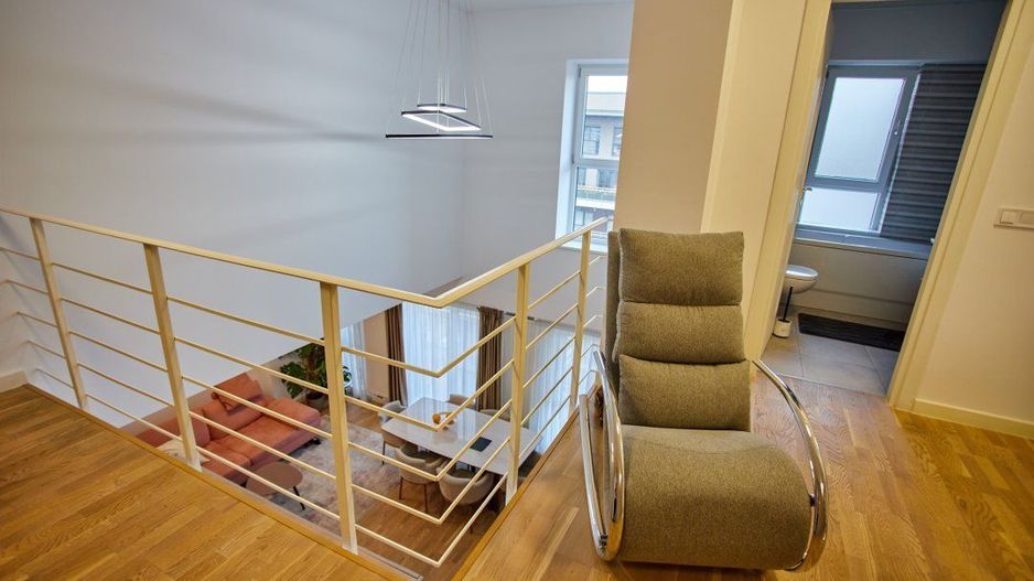 Penthouse duplex luminos, mobilat, 2 locuri parcare+boxa. - Poză 13