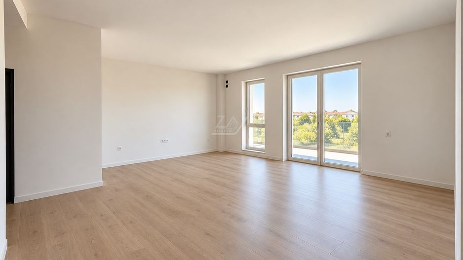 3 camere.  Etaj intermediar. Asfalt. Loc de parcare. - Poză 1