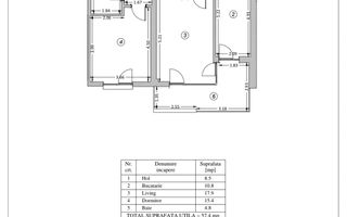Apartament 2 camere decomandat, prima inchiriere, Parc Tudor Arghezi - Poză 8