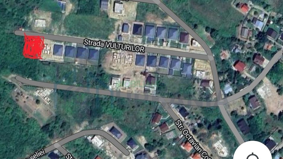 Teren intravilan de 500 mp în Valea Adânca, Miroslava – Str. Vulturilor - Poză 1
