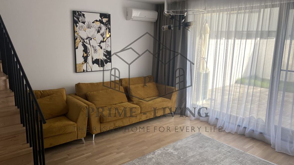 VILA COMPLET MOBILATĂ  LA INCHIRIERE, IN COMPLEX REZIDENTIAL - Poză 4