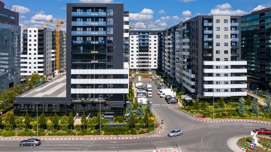 Inchiriere apartament 2 camere lux || Cortina North  || Parcare  || Video - Poză 13