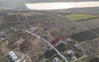 Teren 9,45 ari Ghidighici | 23 m fațadă | pentru construcții | 6 km de Chișinău - Poză 7