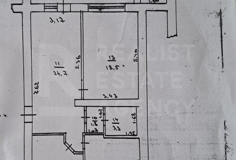 Vânzare, apartament, 3 camere și living, str. Bănulescu-Bodoni, Centru - Schiță 20