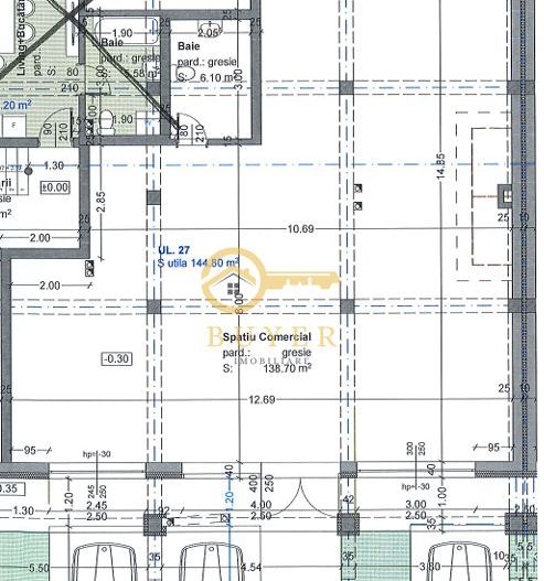 Spatiu comercial in Selimbar, ansamblu nou de blocuri, 144.80mp - Poză 3
