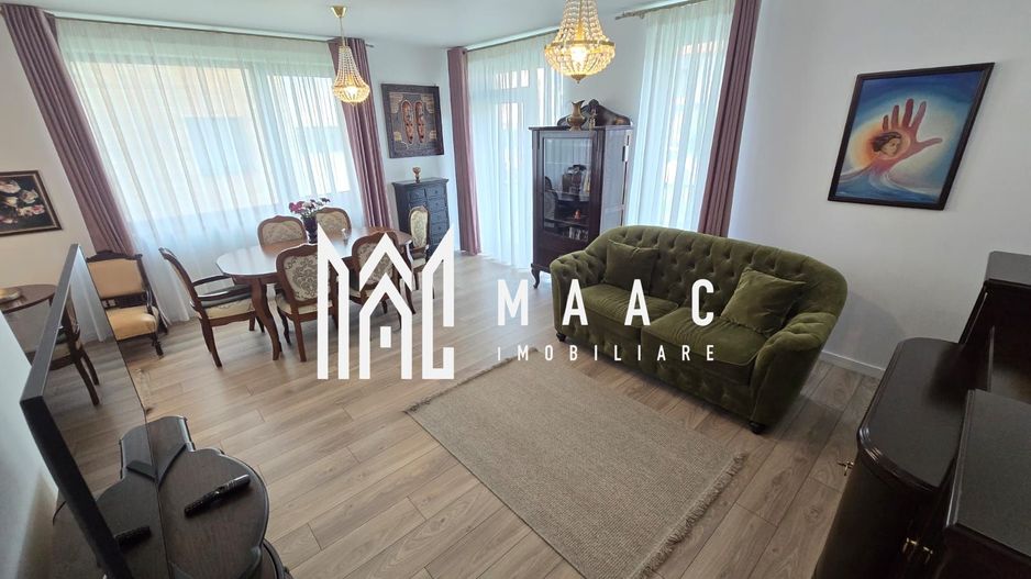 Apartament superb 3 camere 2 bai 2 balcoane Selimbar Lidl - Poză 4