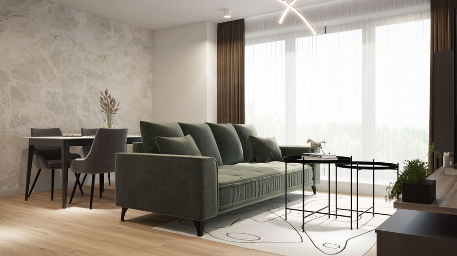 Apartament  2 camere zona BARBU VACARESCU | FABULOS VIEW| Fabrica de Glucoza - Poză 1