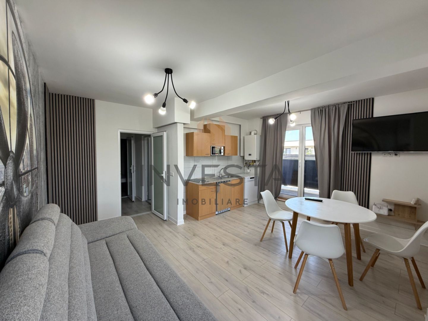 Apartament 2 camere mobilat complet, terasa 15 mp + parcare inclusa! - Poză 2