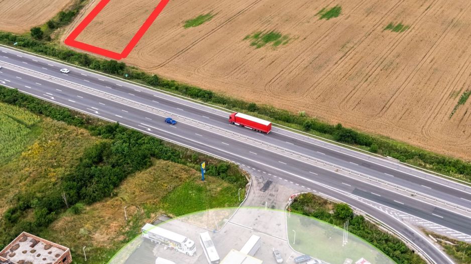 Teren investitional 9.303 mp | Proximitate Autostrada A1 | Cateasca - Poză 1