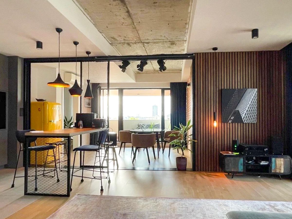 Chirie | Apartament 3 camere | Stil Industrial New York |  Parcare - Poză 3