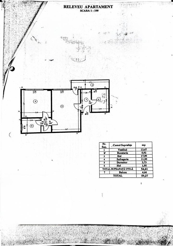 DE VANZARE | APARTAMENT 2 CAMERE | 1 MAI - Poză 15