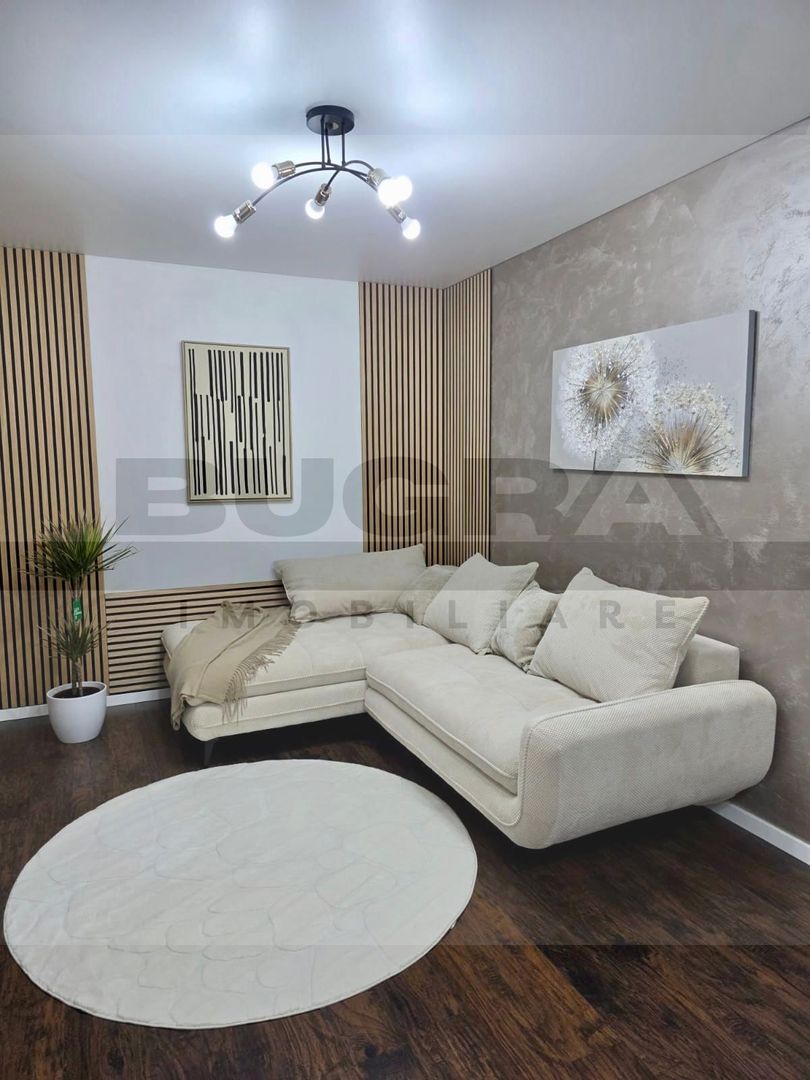 Apartament 3 camere, 59 mp, parcare, TOTUL NOU, zona Mega Image - Poză 1