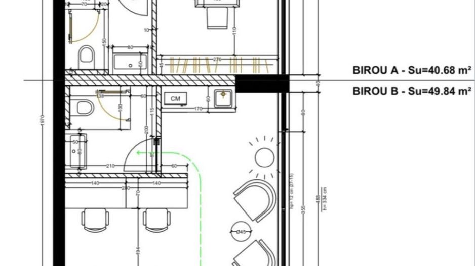 Spatiu comercial vitrat si finisat in Andrei Muresanu - Poză 10