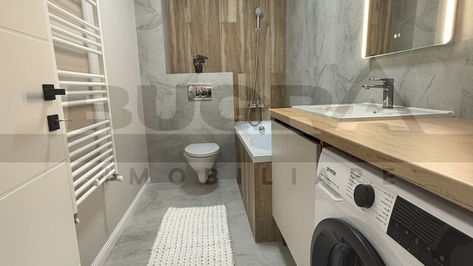 Apartament 3 camere, super finisat, parcare, zona Terra - Poză 16