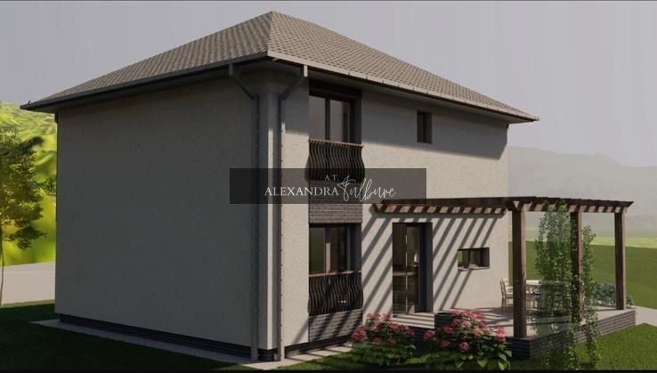 Casa individuala de vanzare, 5 camere, dressing, 3 bai, 600mp curte - Poză 1