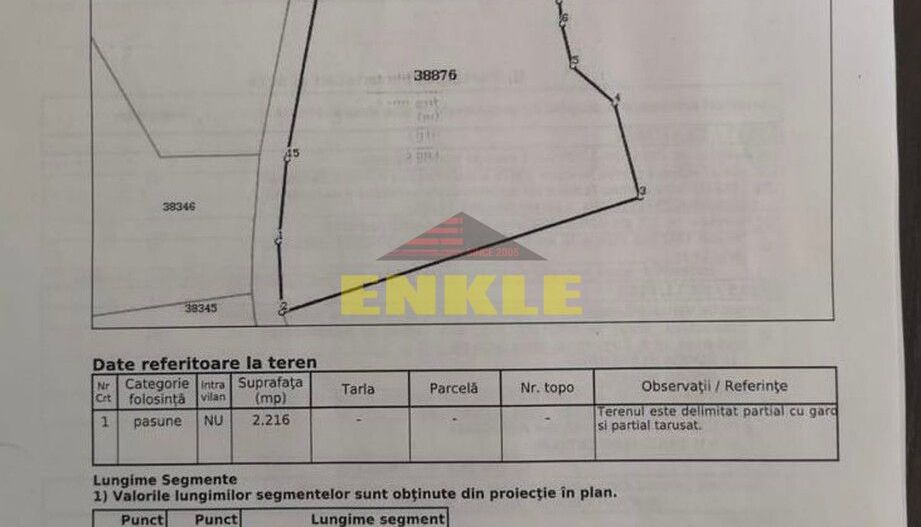 Teren extravilan 2216 mp, zona Vatra Dornei  40000 euro - Poză 1
