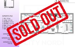 Apartament 3 camere – 80 mp utili (Parter/3) - Poză 1