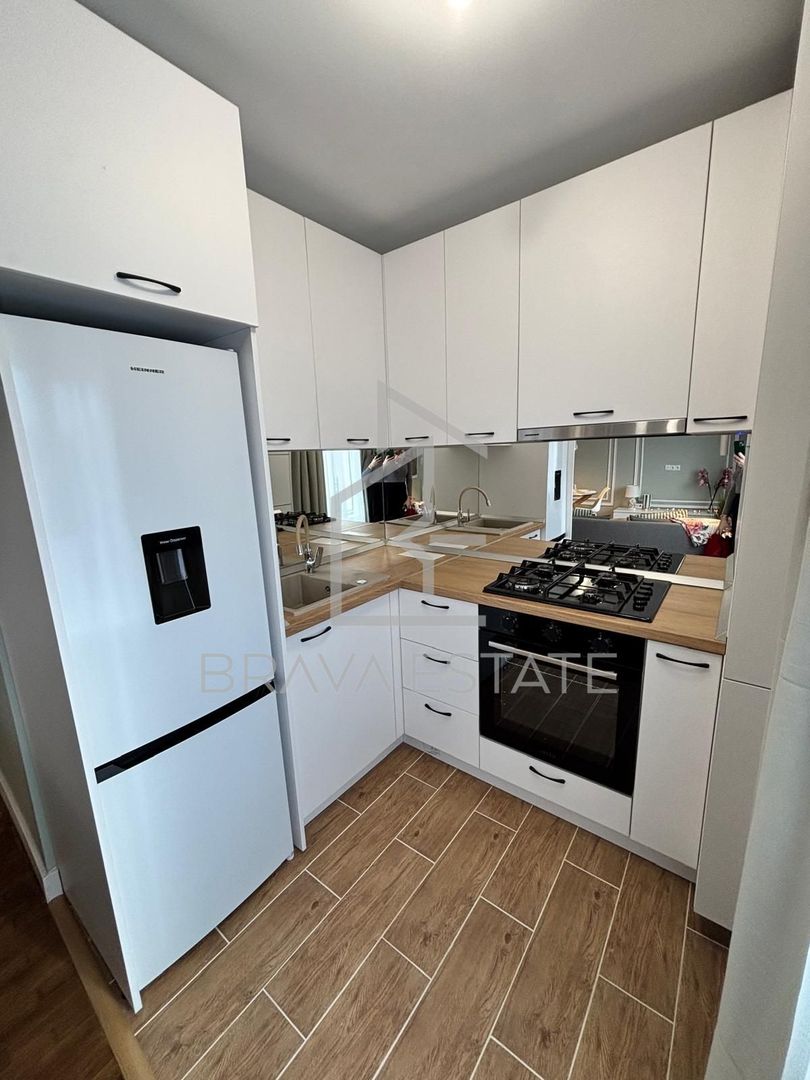 Apartament 2 camere, 42 mp, 2 balcoane,  zona Stejarului, Floresti - Poză 5