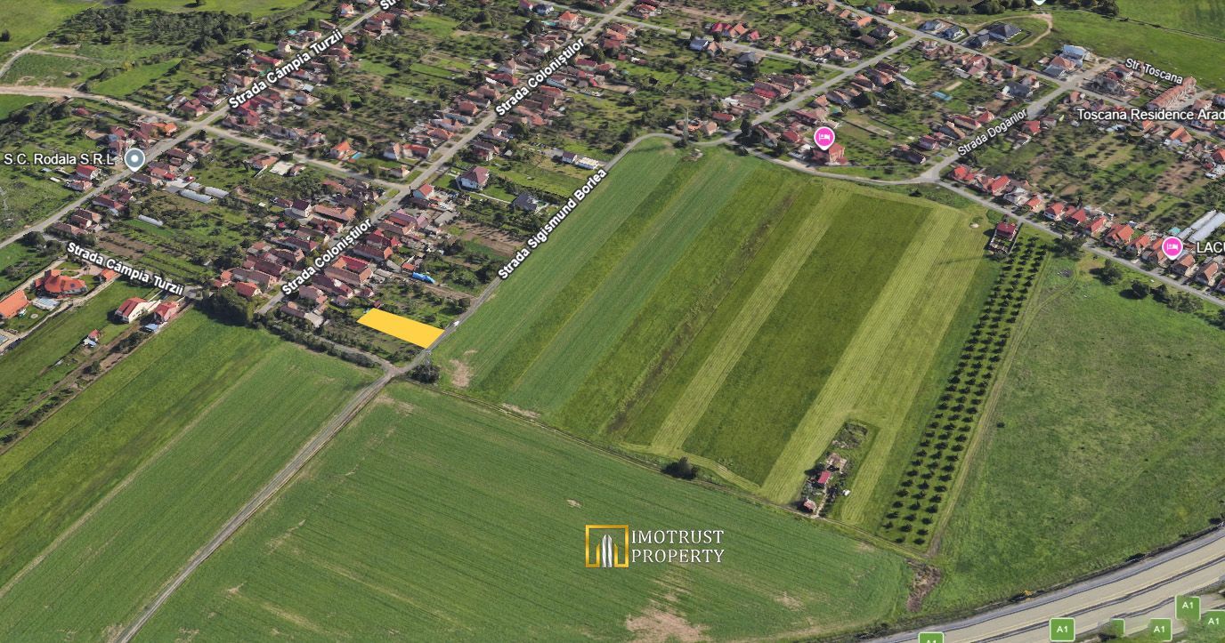 Teren intravilan de vânzare – 700 mp | Arad - Poză 3