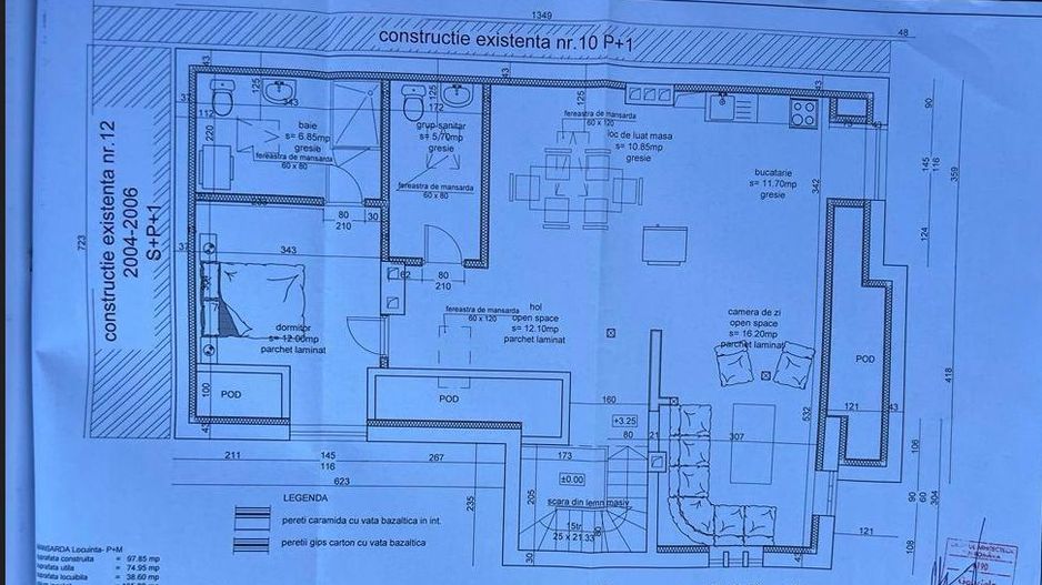 VILĂ CU POTENȚIAL MULTIPLU| CALEA DOROBANȚI - Schiță 38