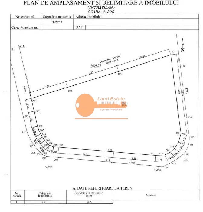 Teren  Națiunile Unite – Splaiul Independenței 405 mp - Poză 1