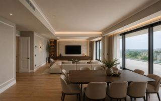 Penthouse de lux cu terasă și vedere către nordul Capitalei | Herăstră - Poză 1