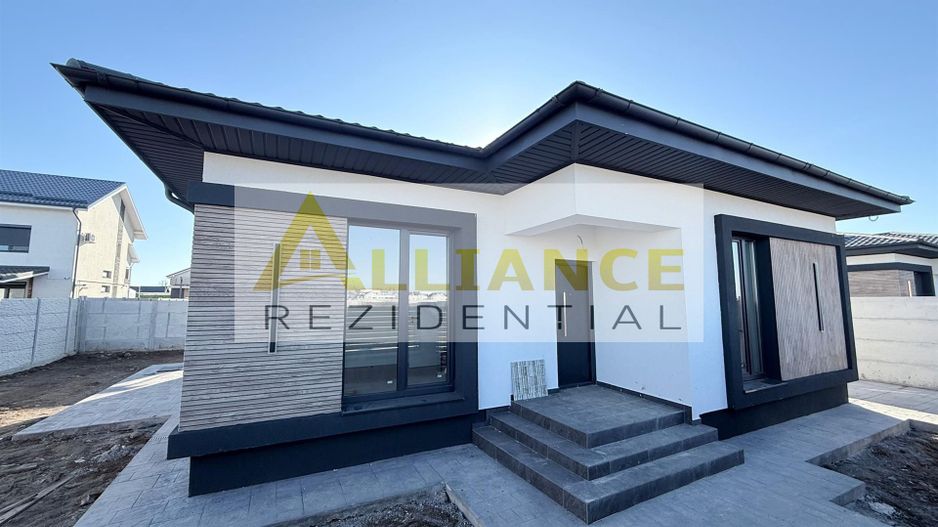 Casa Individuala pe Parter - 4 camere + teren 370 mp - Poză 1