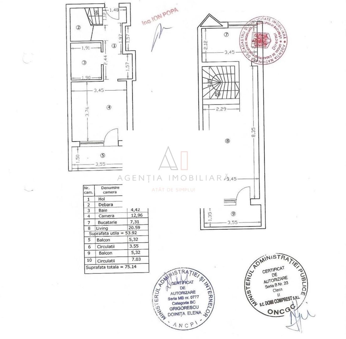 2 Camere Duplex Bloc 2007 | Ferdinand Mosilor - Poză 18
