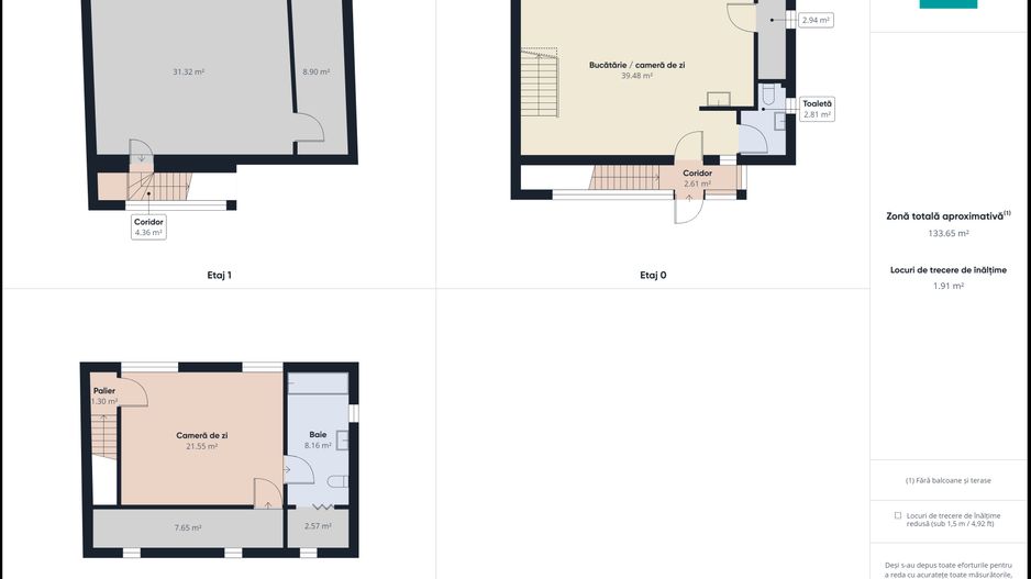 Casă 3 niveluri strada Vasile Alecsandri - Poză 26