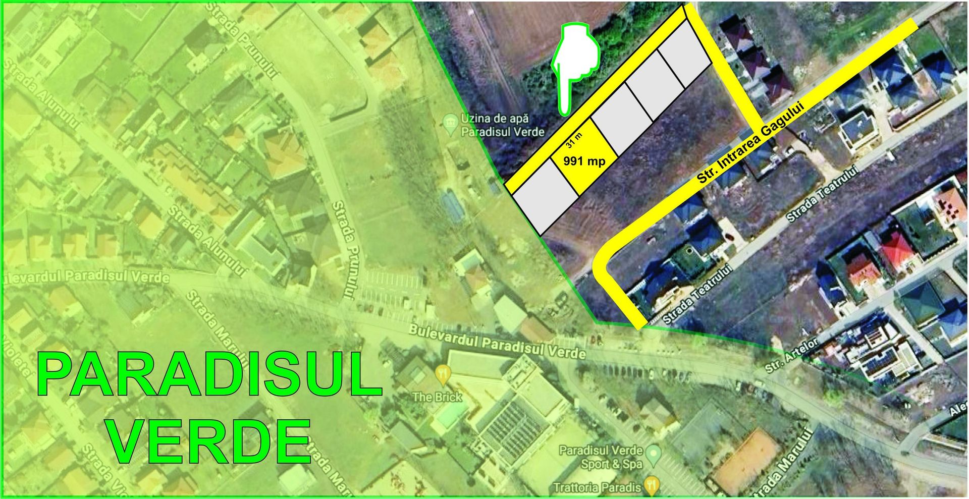 Teren de vanzare in Corbeanca, pretabil investitie sau locuinta - Poză 3