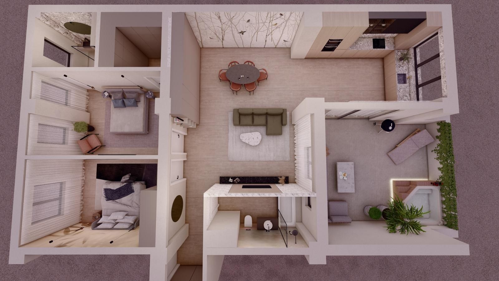 Apartament Tip Penthouse  la cheie, 111mpu,  Sibiu - Schiță 15