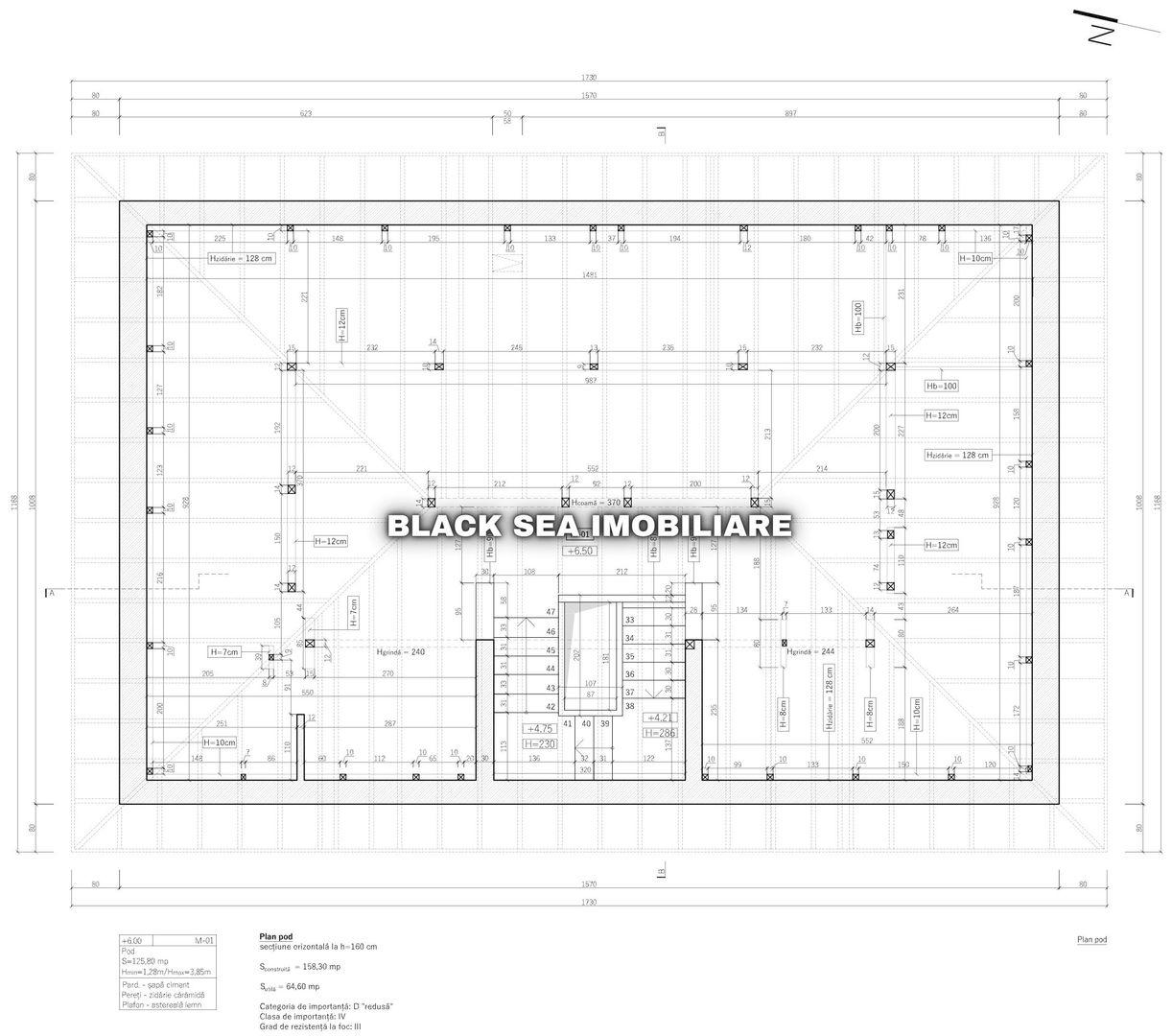 Spatiu UNIC de 14 Camere - STRADAL - zona Faleza Nord - Termen Lung - Poză 5