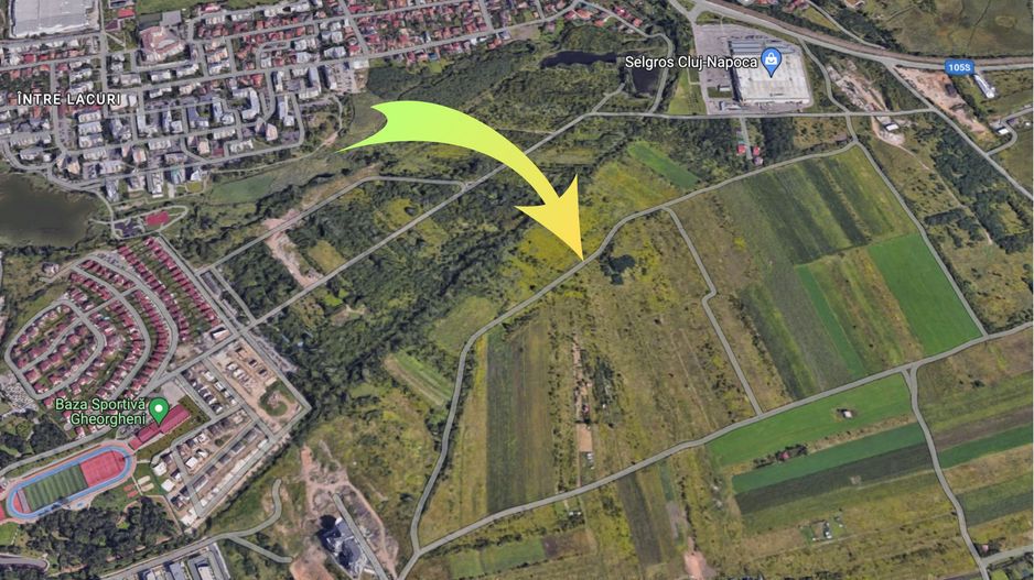 Teren pentru construcții 2.324 mp - cartier Sopor - Poză 1