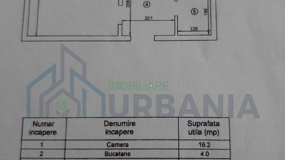 Apartament 1 camera de vanzare, zona Frumoasa, Iasi - Poză 1