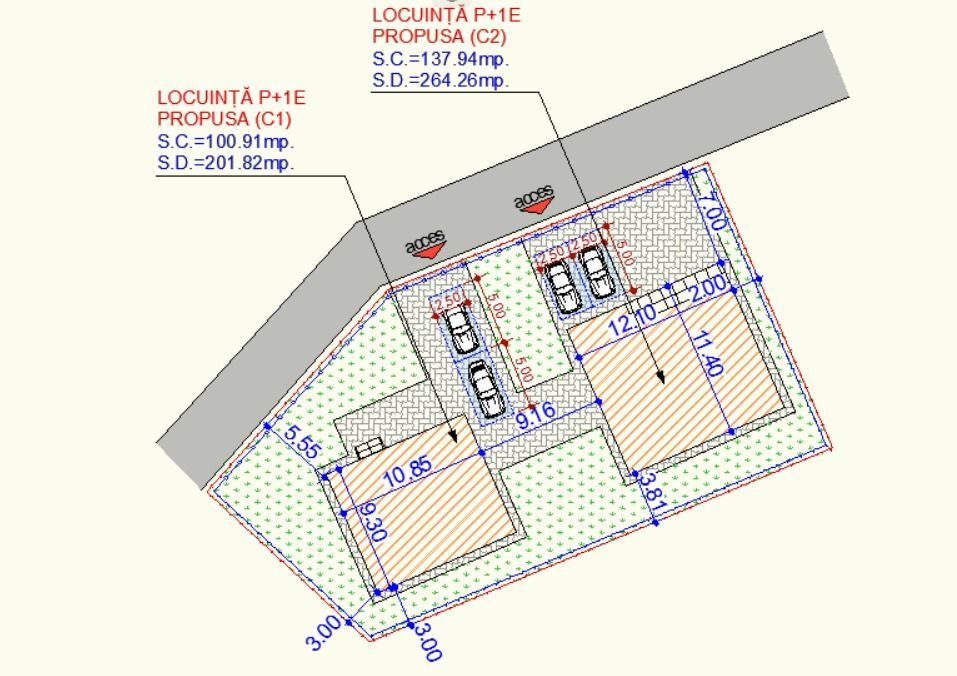 Casa noua Albota 188 mp, teren 420mp, se preda la cheie - Poză 2
