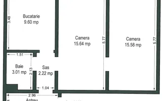 Apartament 2 camere Complex Studentesc - Poză 20