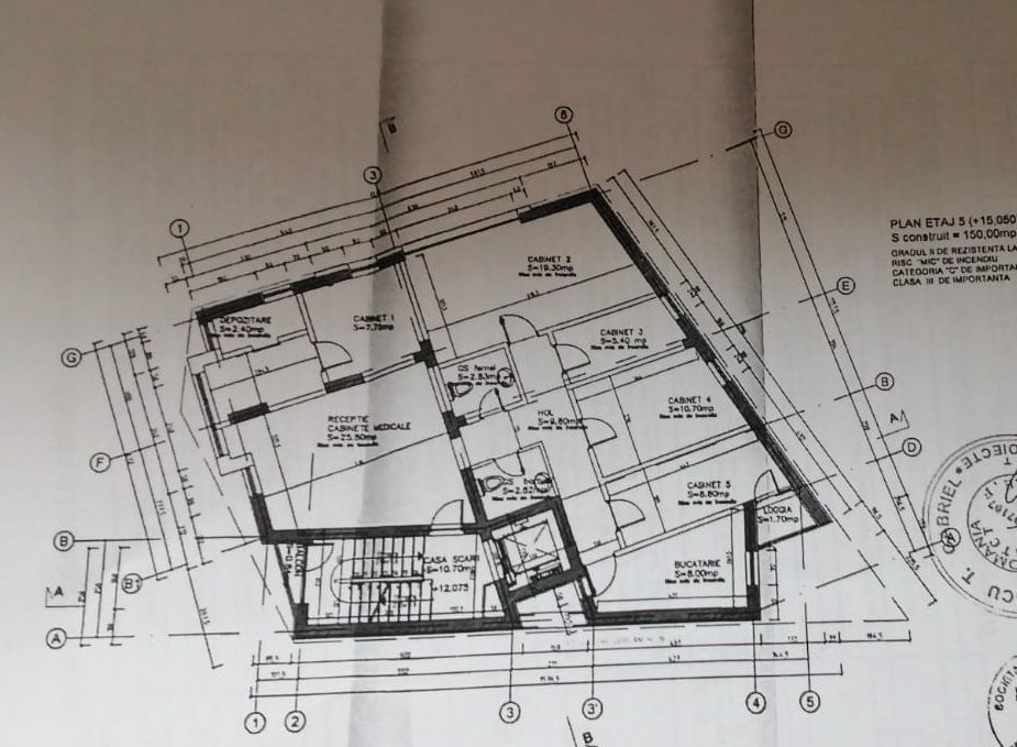 Zero comision, 125mp birou sau clinica, Piata Unirii, 7' metrou - Schiță 13