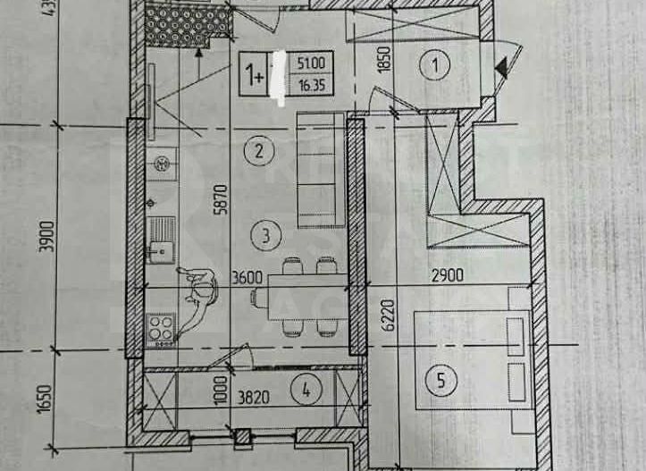 Vânzare, apartament, 2 camere, str. Cetatea Albă, Botanica - Poză 3